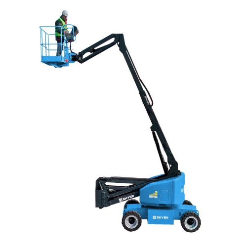 Подъемник самоходный электрический коленчатый SKYER EKP1623 по ценам производителя в Москве с доставкой по всей России