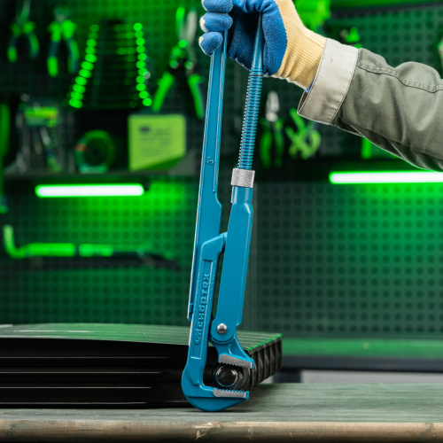 Ключ трубный рычажный №4, 3", литой, тип "L" Сибртех по ценам производителя в Москве с доставкой по всей России