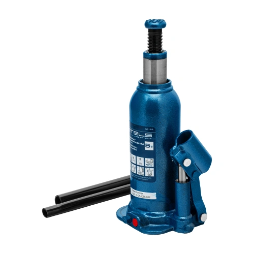 Домкрат гидравлический бутылочный, 5 т, h подъема 207-404 мм Stels по ценам производителя в Москве с доставкой по всей России