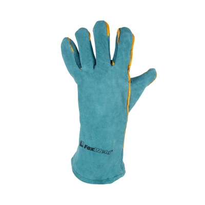 Краги спилковые Грин FoxWeld по ценам производителя в Москве с доставкой по всей России