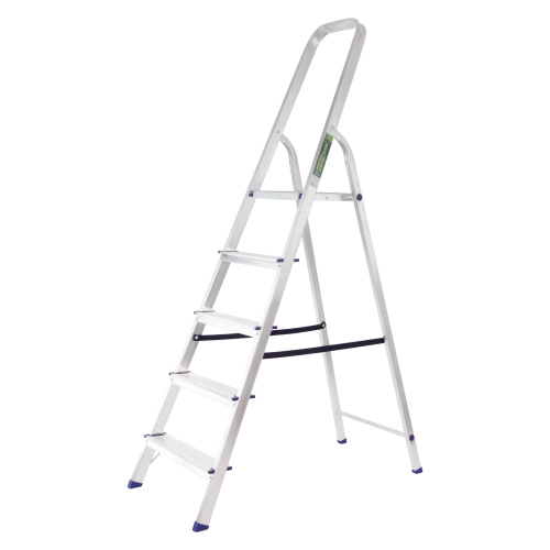Стремянка, 5 ступеней, алюминиевая, Сибртех по ценам производителя в Москве с доставкой по всей России