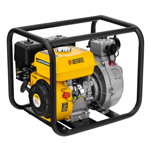 Мотопомпа бензиновая высоконапорная PX-50H, 7 л.с, 2", 600 л/мин, глубина 8 м, напор 65 м Denzel по ценам производителя в Москве с доставкой по всей России