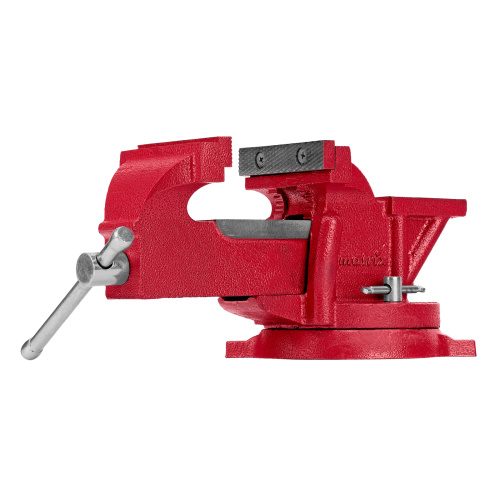 Тиски слесарные, 100 мм, поворотные, с наковальней Matrix по ценам производителя в Москве с доставкой по всей России