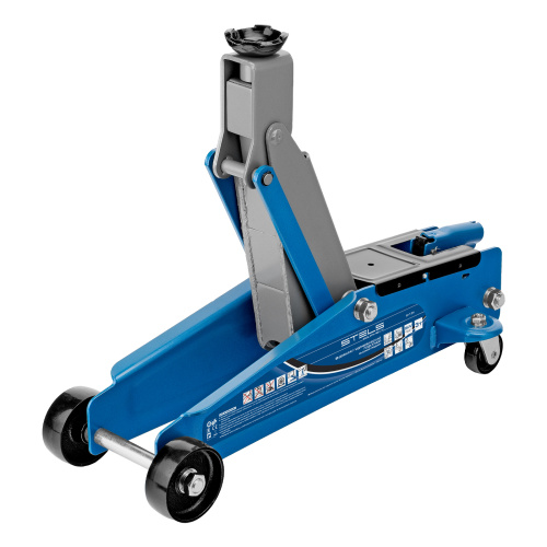 Домкрат гидравлический подкатной, высокий подъем, 3т, SUV, 190-535 мм Stels по ценам производителя в Москве с доставкой по всей России