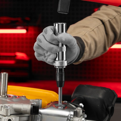 Отвертка ударно-поворотная 1/2, набор бит, 6 шт, пластиковый бокс Matrix по ценам производителя в Москве с доставкой по всей России