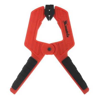 Струбцина клещеобразная 2, усиленная, пластиковый корпус, двухкомпонентные рукоятки, 50 мм Matrix по ценам производителя в Москве с доставкой по всей России