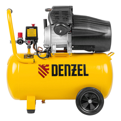 Компрессор воздушный DCV2200/50, прямой привод, 2.2 кВт, 50 литров, 380 л/мин Denzel по ценам производителя в Москве с доставкой по всей России