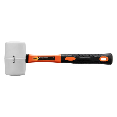 Киянка резиновая, 680 г, белая резина, фибергласовая рукоятка Sparta по ценам производителя в Москве с доставкой по всей России