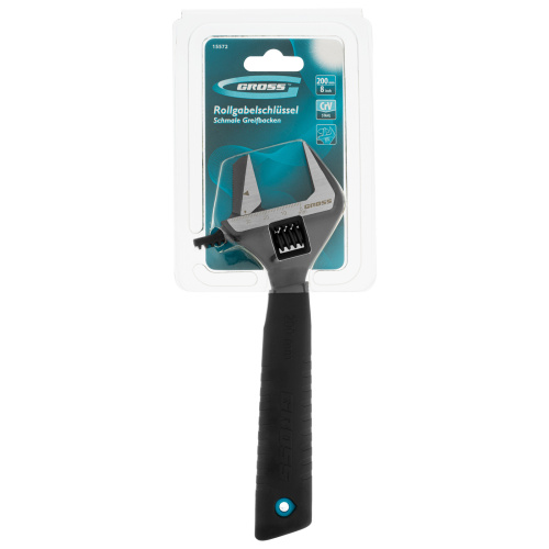 Ключ разводной, переставная губка, 200 мм, CRV GROSS по ценам производителя в Москве с доставкой по всей России