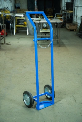 Тележка для газовых баллонов TOR ГБ-1, 1 баллон (литые колеса 250мм) по ценам производителя в Москве с доставкой по всей России