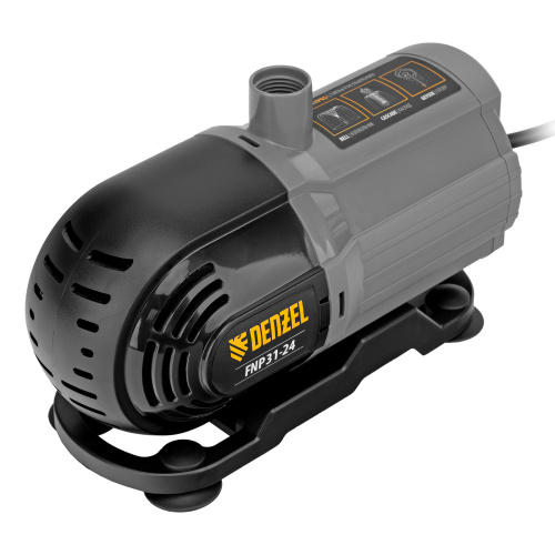 Насос фонтанный FNP31-24, 31 Вт, подъем 2,4 м, 1500 л/ч, колокольчик/2 каскада/гейзер Denzel по ценам производителя в Москве с доставкой по всей России