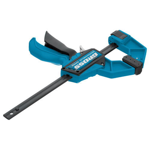 Струбцина реечная, быстрозажимная, пистолетного типа, пошаговый механизм, пластиковый корпус, 150 мм Gross по ценам производителя в Москве с доставкой по всей России