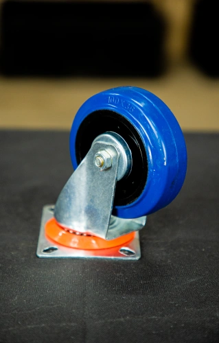 Колесо поворотное резина SRCL 42 100 мм (N) по ценам производителя в Москве с доставкой по всей России