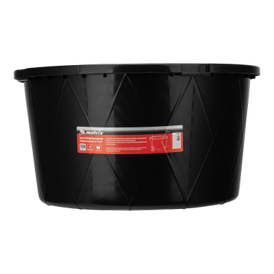 Таз строительный круглый универсальный, 150л, ударопрочный, с ребрами жесткости Matrix по ценам производителя в Москве с доставкой по всей России