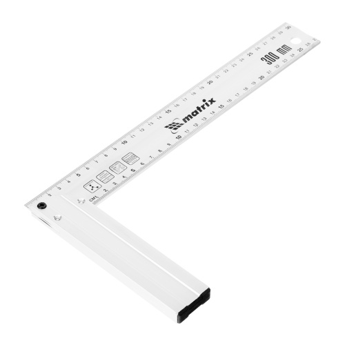 Угольник, 300 мм, алюминиевый, литой Matrix по ценам производителя в Москве с доставкой по всей России