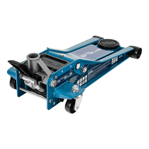 Домкрат гидравлический подкатной 3 т, быстрый подъем, Low profile quick lift, 75-505 мм, профессиональный STELS по ценам производителя в Москве с доставкой по всей России