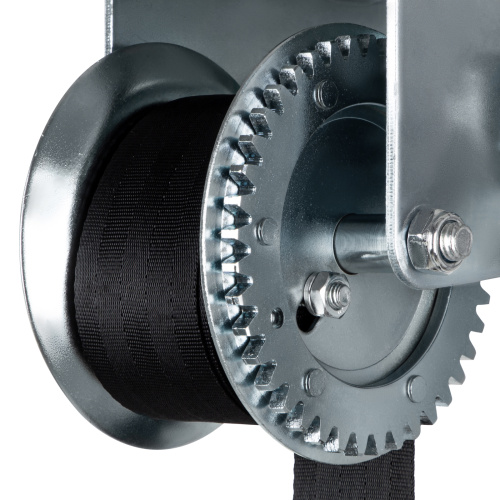 Лебедка шестеренчатая, тяга 0.8 т, ленточная Matrix по ценам производителя в Москве с доставкой по всей России