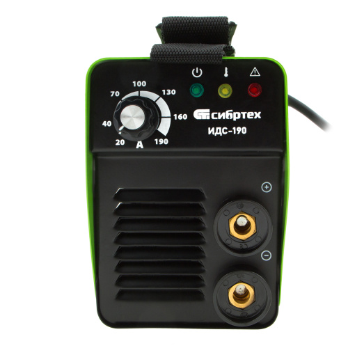 Аппарат инверторный дуговой сварки ИДС-190, 190 А, ПВ 80%, диаметр электрода 1.6-4 мм Сибртех по ценам производителя в Москве с доставкой по всей России