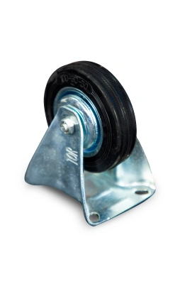 Колесо неповоротное резина FC 46 100 мм (N) по ценам производителя в Москве с доставкой по всей России