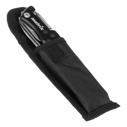 Нож многофункциональный, 7 функций, в чехле, 107 мм Matrix по ценам производителя в Москве с доставкой по всей России