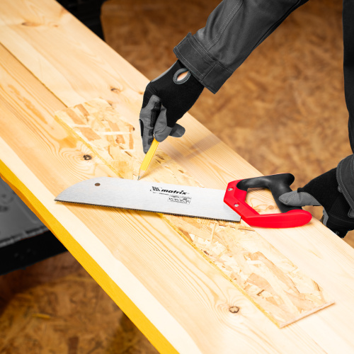 Пила для фанеры с запилом, 330 мм, двухкомпонентная рукоятка Matrix по ценам производителя в Москве с доставкой по всей России