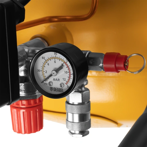 Компрессор воздушный BCV2200/100, ременный привод, 2.2 кВт, 100 литров, 370 л/мин Denzel по ценам производителя в Москве с доставкой по всей России