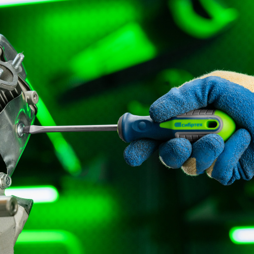 Набор отверток, CrV, трехкомпонентные рукоятки, 6 предметов Сибртех по ценам производителя в Москве с доставкой по всей России