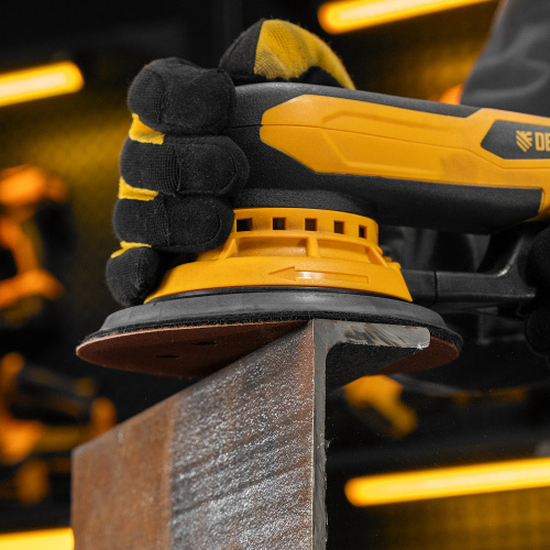 Машина шлифовальная орбитальная бесщет OS-150-BL, 350 Вт, 4000-10000 об/мин Denzel по ценам производителя в Москве с доставкой по всей России