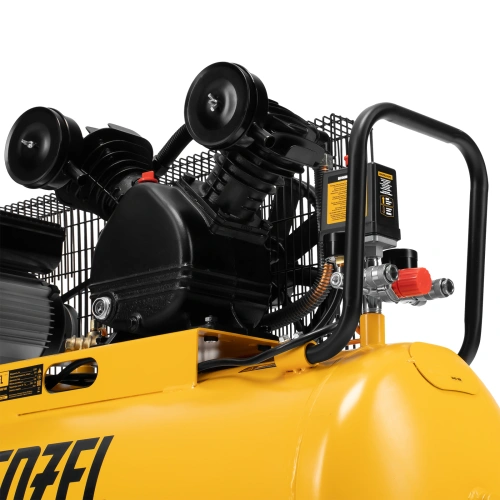 Компрессор воздушный BCV2200/100, ременный привод, 2.2 кВт, 100 литров, 370 л/мин Denzel по ценам производителя в Москве с доставкой по всей России