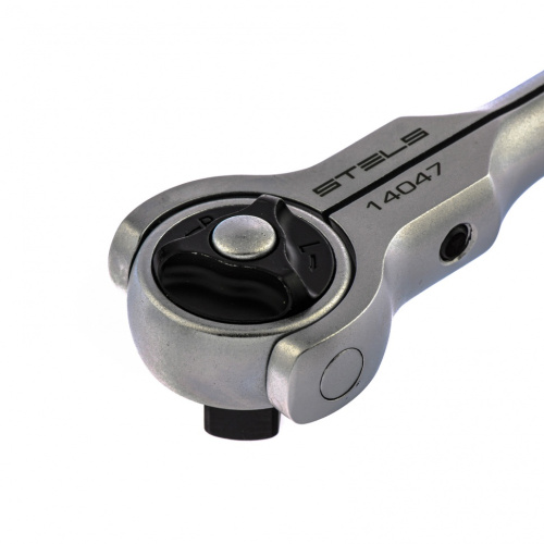 Ключ трещотка 1/2, 72 зуба, с быстрым сбросом, поворотная голова СrV Stels по ценам производителя в Москве с доставкой по всей России