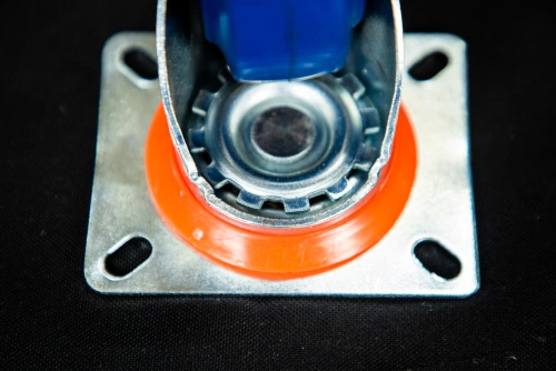 Колесо поворотное резина SRCLb 42 100 мм с тормозом (N) по ценам производителя в Москве с доставкой по всей России