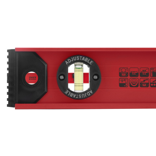 Уровень алюминиевый "Рельс", 800 мм, 3 глазка, усиленный Matrix по ценам производителя в Москве с доставкой по всей России