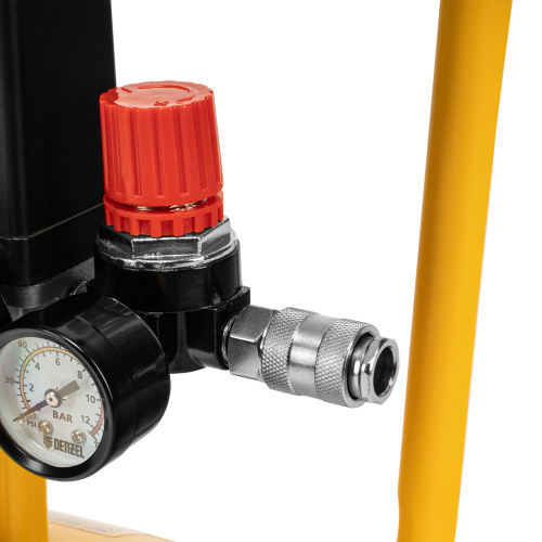 Компрессор воздушный DC1500/24, прямой привод, 1.5 кВт, 24 литра, 220 л/мин Denzel по ценам производителя в Москве с доставкой по всей России