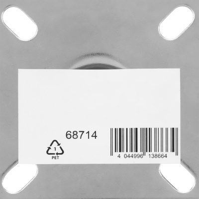 Колесо поворотное D 75 мм, крепление  платформенное Сибртех по ценам производителя в Москве с доставкой по всей России