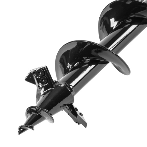 Шнек для грунта ER-80, диаметр 80 мм, длина 800 мм,соединение 20 мм, съемный нож Denzel по ценам производителя в Москве с доставкой по всей России