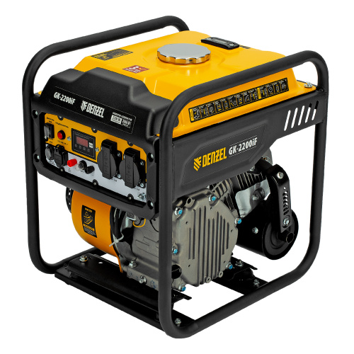 Генератор инверторный GK-2200iF, 2,2 кВт, 230 В, ручной старт DENZEL по ценам производителя в Москве с доставкой по всей России