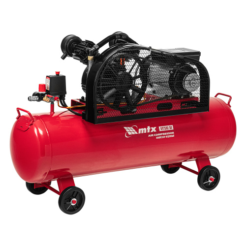 Компрессор воздушный ременный привод КР2500/80, 2,5 кВт, 80 литров, 420 л/мин МТХ по ценам производителя в Москве с доставкой по всей России