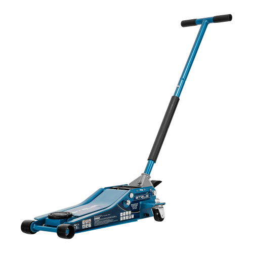 Домкрат гидравлический подкатной 3 т, быстрый подъем, Low profile quick lift, 75-505 мм, профессиональный STELS по ценам производителя в Москве с доставкой по всей России