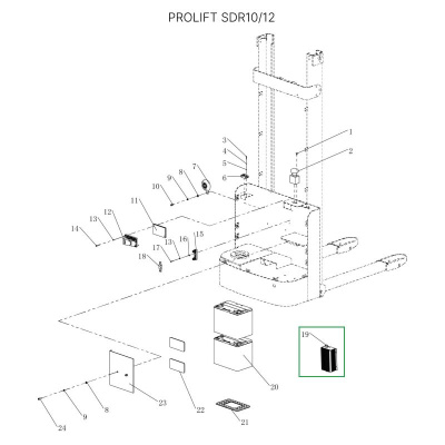 Зарядное устройство для штабелеров SDR 1-1,2 т, SDR1635, для тележек SD15 по ценам производителя в Москве с доставкой по всей России