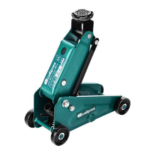 Домкрат гидравлический подкатной, 2,5 т, 148-387 мм, в пласт. кейсе Сибртех по ценам производителя в Москве с доставкой по всей России