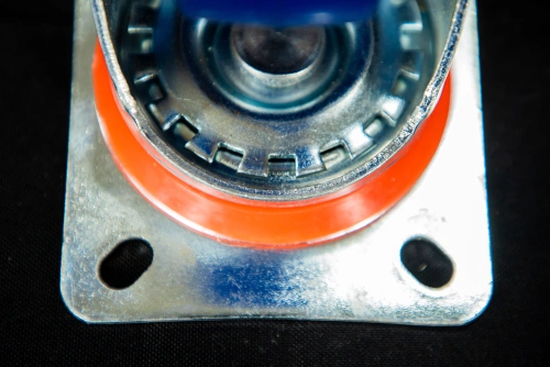 Колесо поворотное резина SRCLb 63 160 мм с тормозом (N) по ценам производителя в Москве с доставкой по всей России