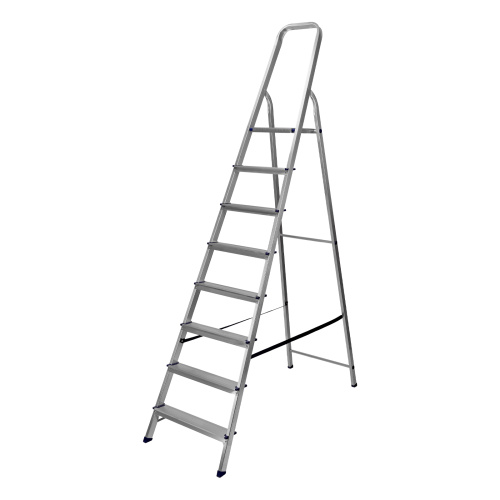 Стремянка, 8 ступеней, алюминиевая, Сибртех по ценам производителя в Москве с доставкой по всей России