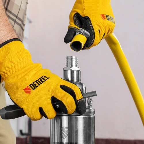 Скважинный насос DWS-4-150, винтовой, диаметр 4", 1300 Вт, 2000 л/ч, напор 150 м Denzel по ценам производителя в Москве с доставкой по всей России