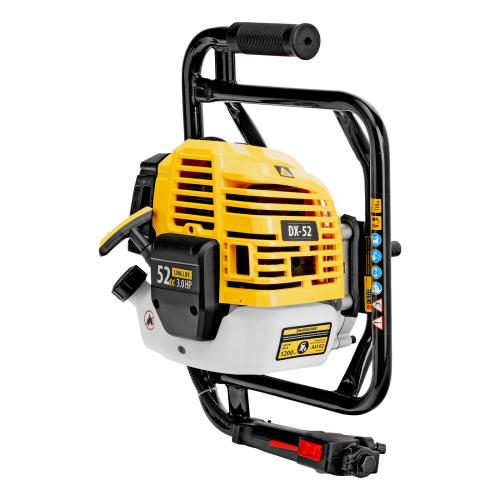 Мотобур DX-52, объем двигателя 52 см3, соединение 20 мм, без шнека Denzel по ценам производителя в Москве с доставкой по всей России