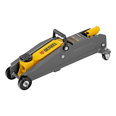 Домкрат гидравлический подкатной, 2 т, 135-385 мм Denzel по ценам производителя в Москве с доставкой по всей России