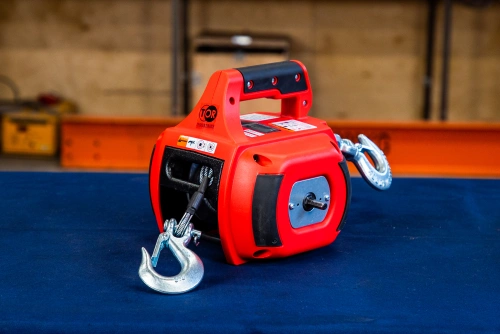 Лебедка под шуруповерт переносная TOR SQ-500 225 кг 12 м по ценам производителя в Москве с доставкой по всей России