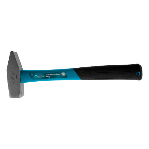 Молоток слесарный, 800 г, квадратный боек, фибергласовая обрезиненная рукоятка Gross по ценам производителя в Москве с доставкой по всей России
