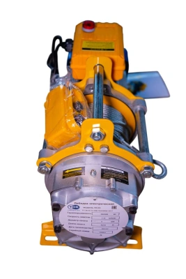 Лебедка электрическая  300/600кг  40/20м с канатом 220В алюминиевый корпус TOR KCD (TSA) по ценам производителя в Москве с доставкой по всей России