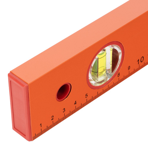 Уровень алюминиевый, 600 мм, 3 глазка, желтый, линейка Sparta по ценам производителя в Москве с доставкой по всей России