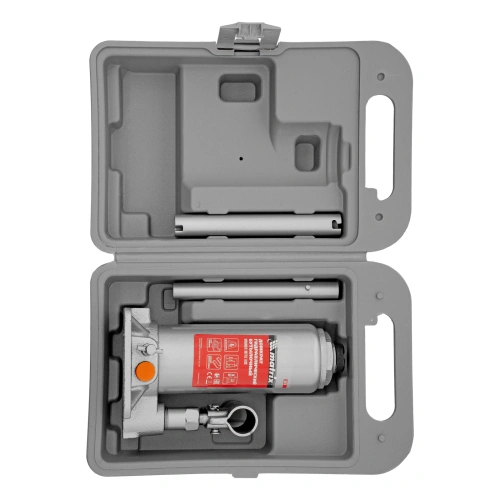 Домкрат гидравлический бутылочный, 4 т, h подъема 194-372 мм, в пластиковом кейсе Matrix по ценам производителя в Москве с доставкой по всей России